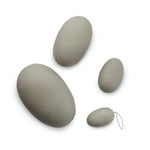fill me påskeæg - sæt af 4, nude grey